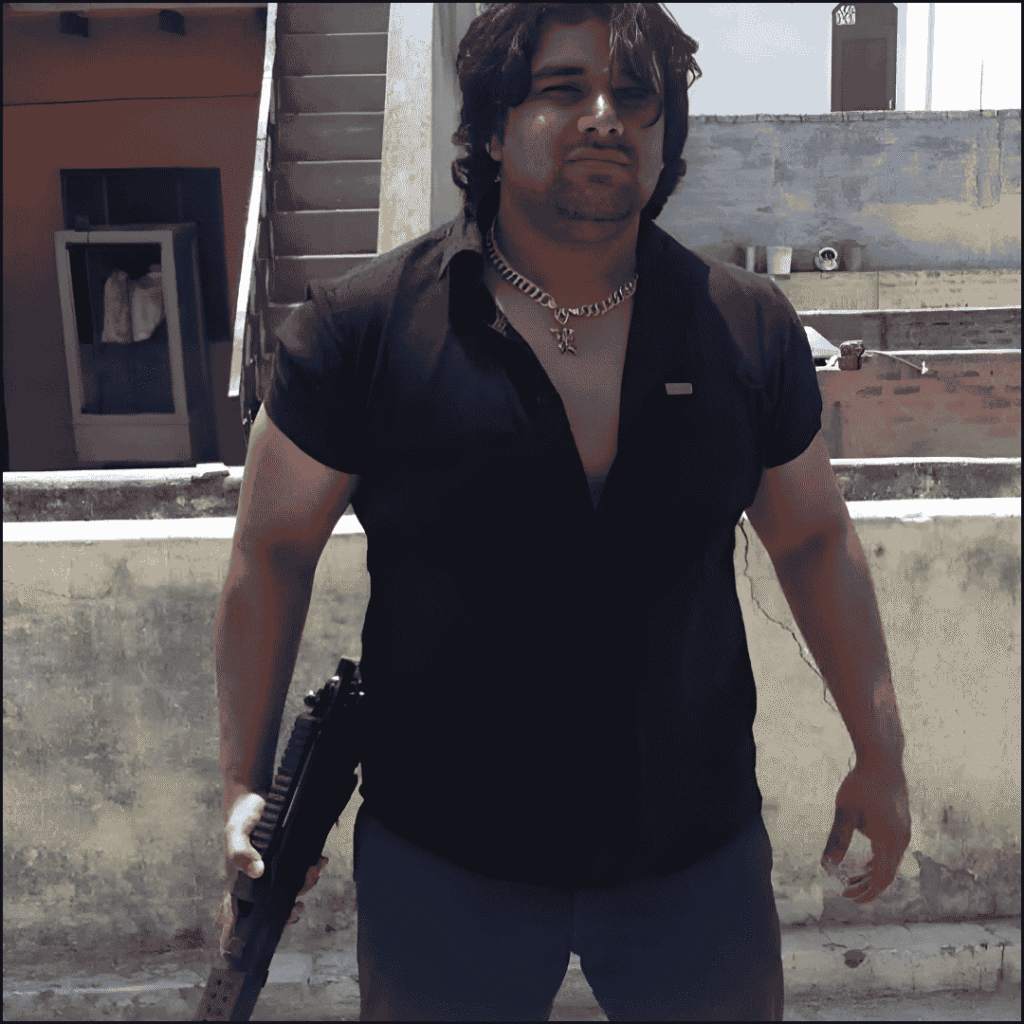 Amit, known by his alias Dabang, delhi gangster