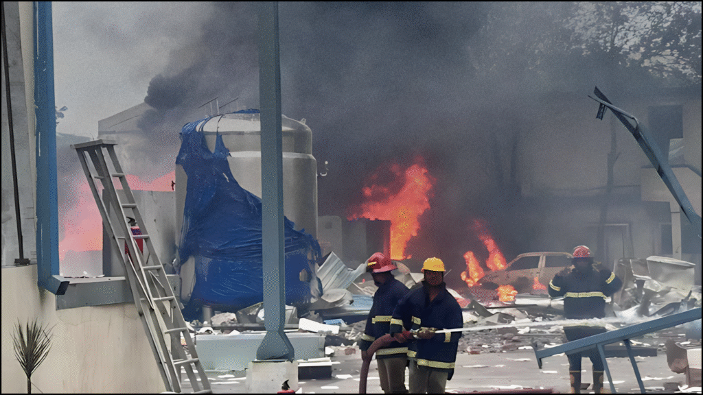 Telangana factory blast, Sigachi Industries, Pashamylaram explosion, industrial safety, chemical factory disaster, Telangana news, worker safety