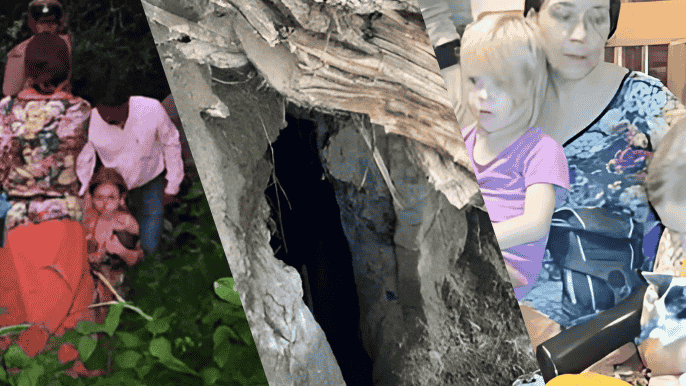 Russian woman's spiritual retreat in a Karnataka cave Russian woman in karnataka cave